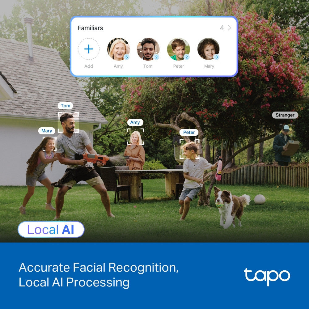 TP-Link Tapo C560WS -  4K 8MP Outdoor Pan/Tilt Security Wi-Fi Camera