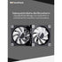 DarkFlash DM20 12CM ARGB Cooling Fan พัดลมระบายความร้อน