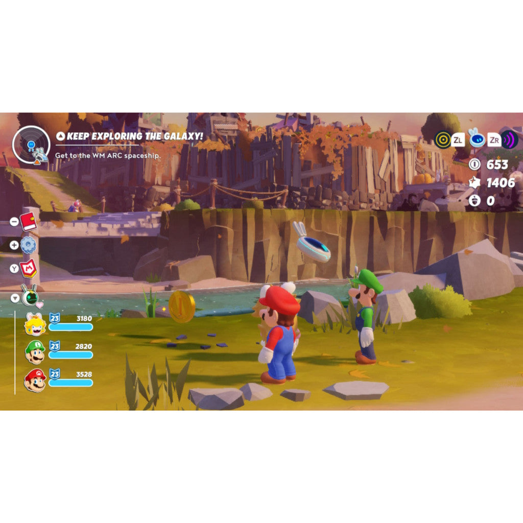 Nintendo Switch Mario Rabbids Sparks Of Hope Gold Edition [R3/ASI] แนวเกม ACTION/ADVENTURE แผ่นเกมมือหนึ่ง