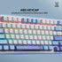 NUBWO X804 Mechanical MINI RGB SIZE 75% RGB ปรับโหมดไฟได้ 11 โหมด มี Macro software