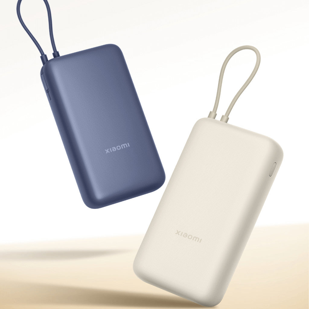 Xiaomi 33W Power Bank 20000mAh (Integrated Cable) กำลังไฟสูงสุด 33W มีสายชาร์จในตัว พกพาสะดวก