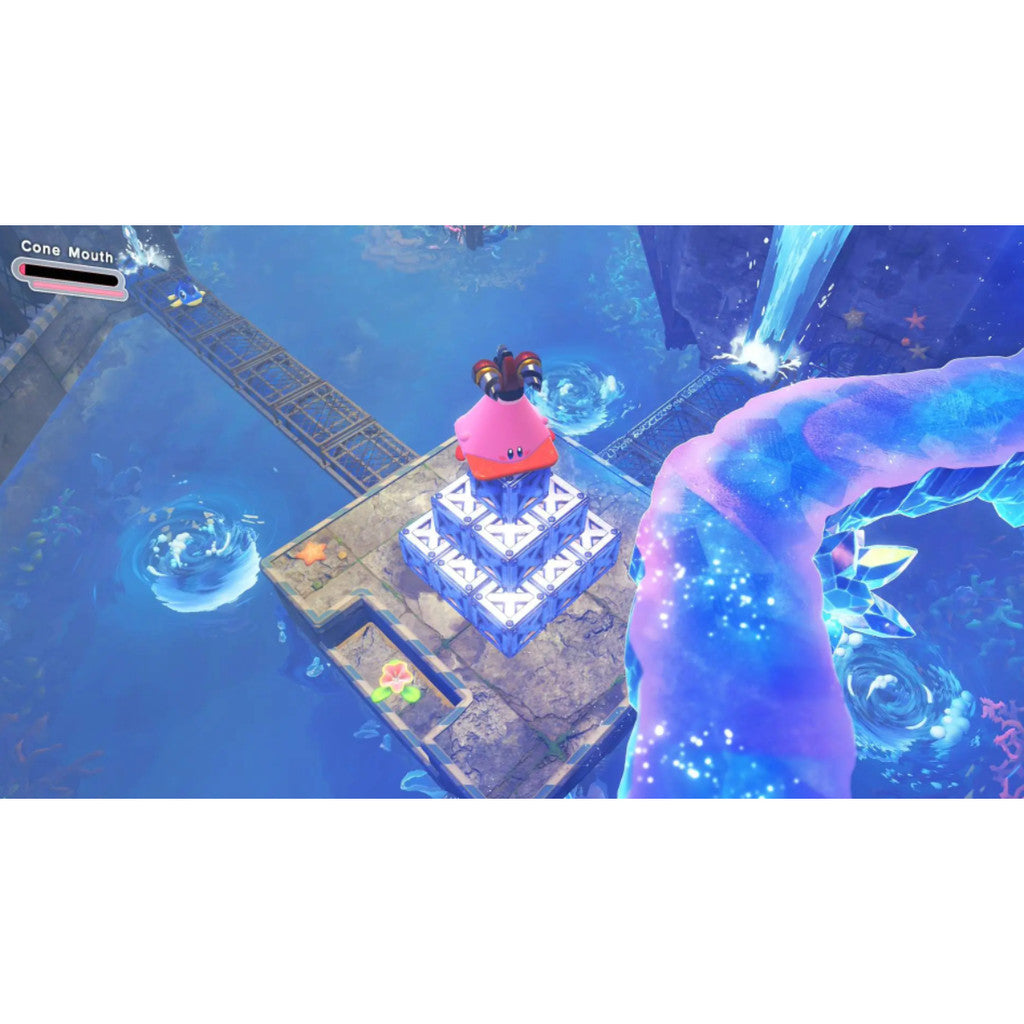 Nintendo Switch 2 : Kirby and the Forgotten Land + Star-Crossed World แผ่นเกมมือหนึ่ง