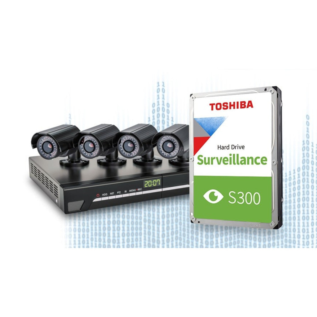 TOSHIBA HDD S300 2TB SATA III 5400rpm (HDWT720UZSVA)