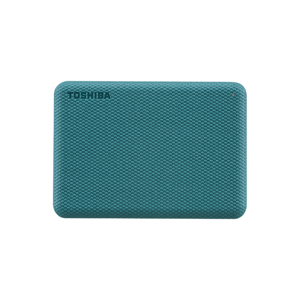 TOSHIBA PORTABLE HDD (ฮาร์ดดิสพกพา) CANVIO ADVANCE 1TB USB 3.2 GEN 1 (GREEN) (HDTCA10AG3AA) W. 3 Y.