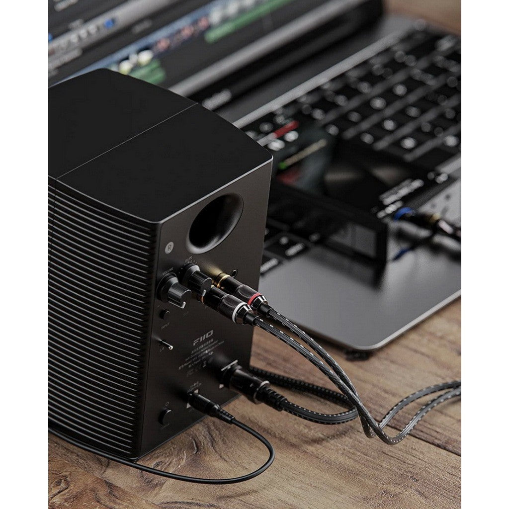 FiiO LR-3.5A สายอัพเกรด 3.5 ออก Dual RCA สำหรับเครื่องเสียง ประกัน 1 เดือน