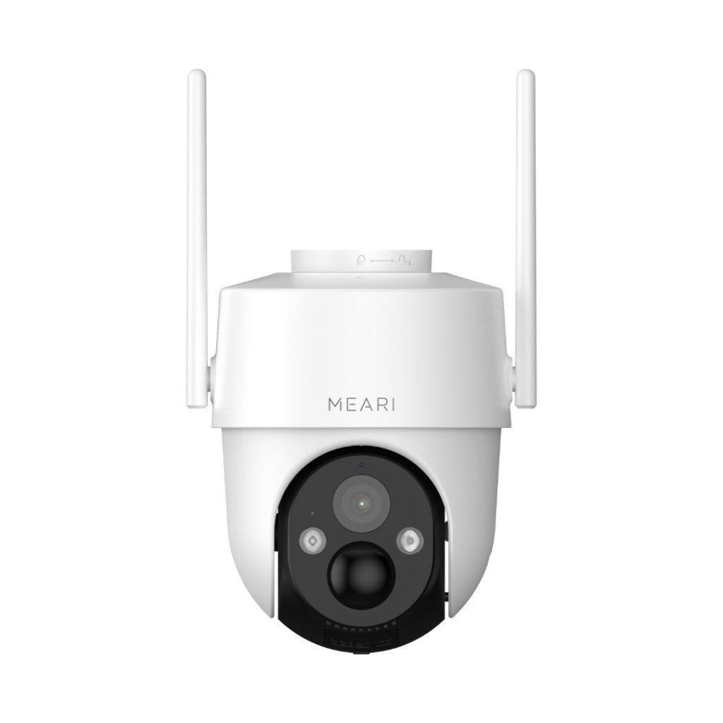 Meari N2 กล้องวงจรปิดภายนอก Wi-Fi Battery แบตเตอรี่ภายในกล้อง 5200 mAh มีแผง 5W กล้องวงจรปิดฟรีคราวด์ 10 ปี