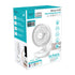 ANITECH พัดลมชาร์จไฟ รุ่น SMF-09 WHITE พัดลมชาร์จไฟ ปรับระดับแรงลมได้ 3 ระดับ