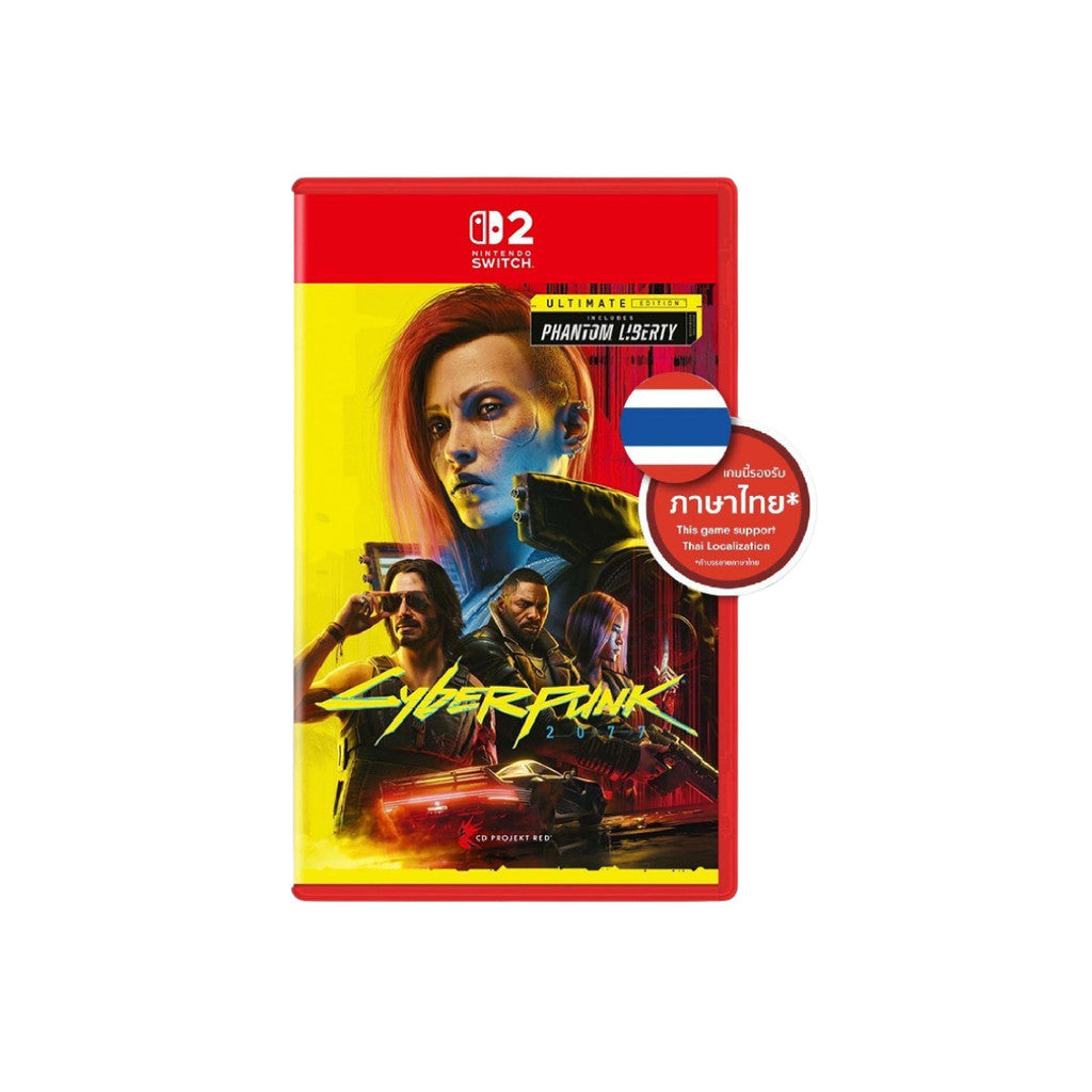 Nintendo Switch 2 CYBERPUNK 2077 ULTIMATE EDITION [ASIA] รองรับภาษาไทย แนวเกม ACTION/RPG แผ่นเกมมือหนึ่ง