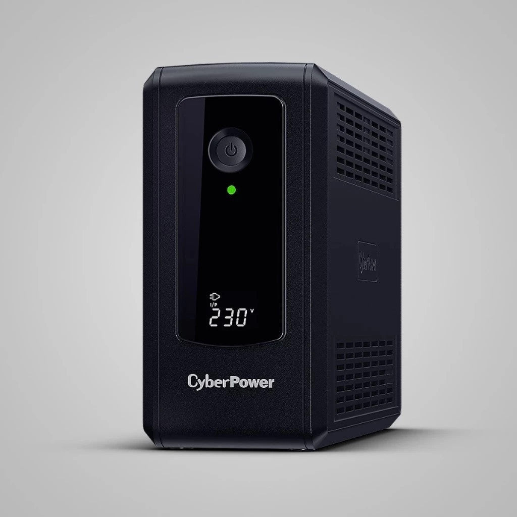 CyberPower USP เครื่องสำรองไฟฟ้า UT1000EGLCD 1000VA/550W รับประกัน 2 ปี
