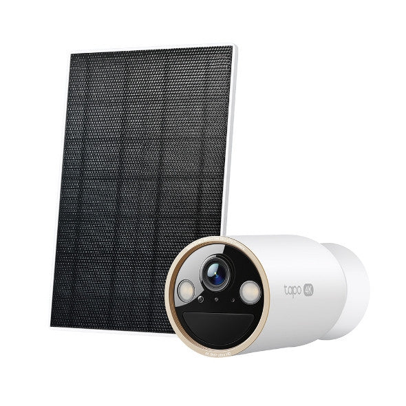 TAPO C460 KIT ชุดกล้องวงจรปิด คมชัด 4K 8MP พร้อมแผงโซล่าร์เซลล์ Solar-Powered Security Camera Kit
