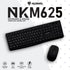 NUBWO NKM-625 WIRELESS KEYBOARD & MOUSE COMBO SET คีย์บอร์ดและเมาส์ไร้สาย