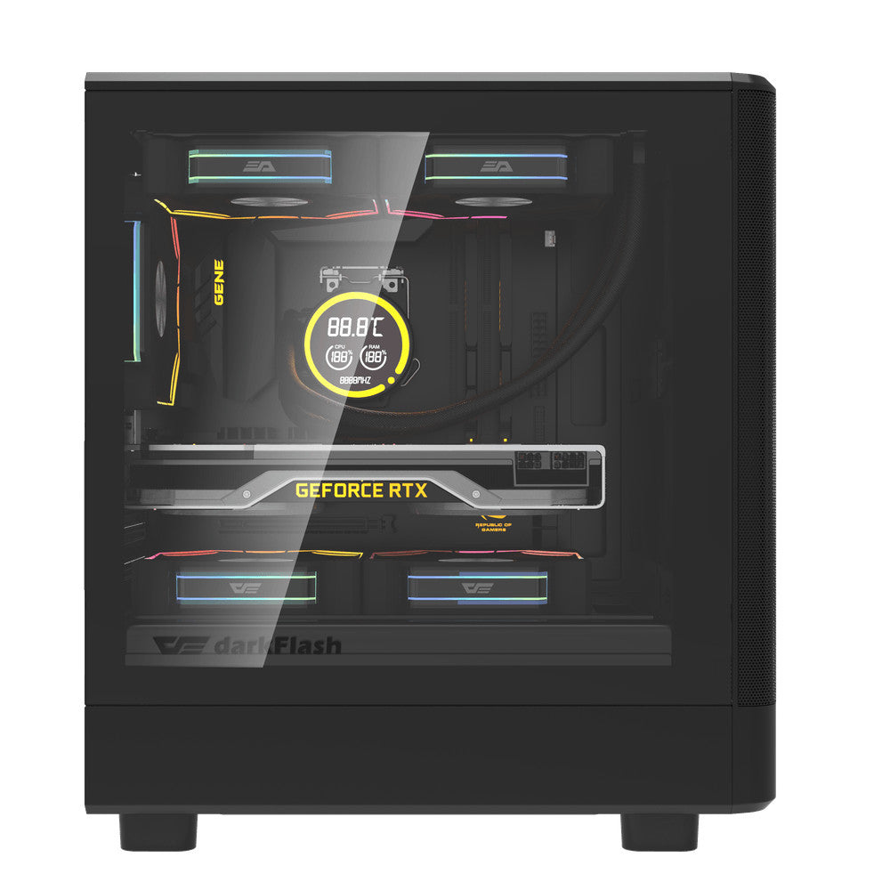 DARKFLASH CASE เคส DB330M MESH LUXURY M-ATX PC