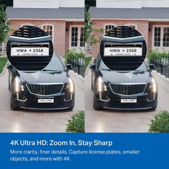 TAPO C460 KIT ชุดกล้องวงจรปิด คมชัด 4K 8MP พร้อมแผงโซล่าร์เซลล์ Solar-Powered Security Camera Kit