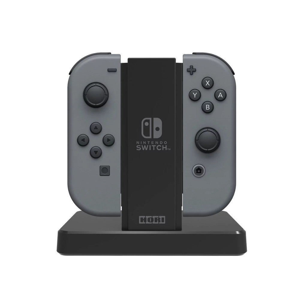 HORI Joy-Con Charge Stand แท่นชาร์จ ชาร์จได้สูงสุด 4 ตัว มีไฟ LED แสดงสถานะการชาร์จ รับประกัน 6 เดือน