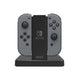 HORI Joy-Con Charge Stand แท่นชาร์จ ชาร์จได้สูงสุด 4 ตัว มีไฟ LED แสดงสถานะการชาร์จ รับประกัน 6 เดือน