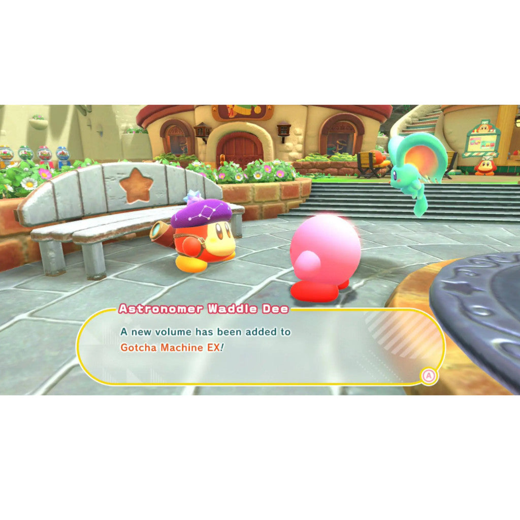 Nintendo Switch 2 : Kirby and the Forgotten Land + Star-Crossed World แผ่นเกมมือหนึ่ง