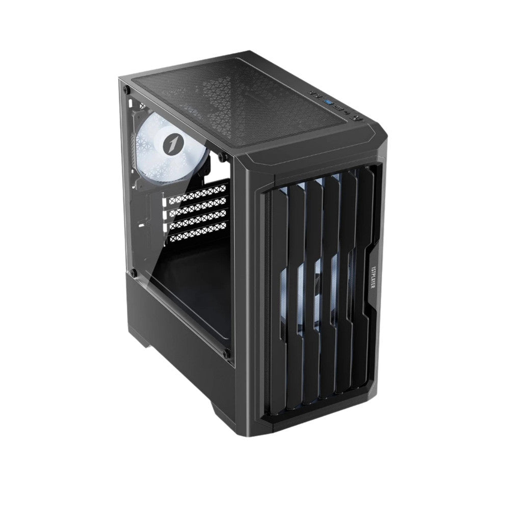 1st Player Bullet Hunter H2 Tempered Glass M-ATX Gaming Case (NOFAN) รับประกัน 1 ปี