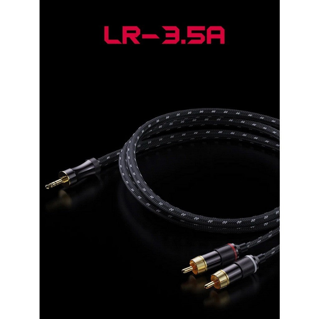 FiiO LR-3.5A สายอัพเกรด 3.5 ออก Dual RCA สำหรับเครื่องเสียง ประกัน 1 เดือน