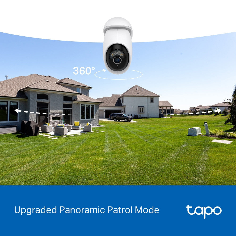 TP-Link Tapo C560WS -  4K 8MP Outdoor Pan/Tilt Security Wi-Fi Camera
