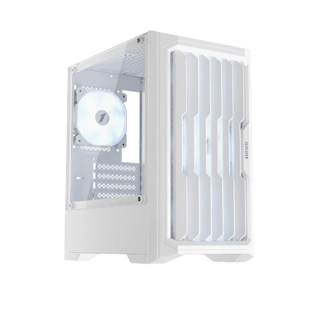 1st Player Bullet Hunter H2 Tempered Glass M-ATX Gaming Case (NOFAN) รับประกัน 1 ปี