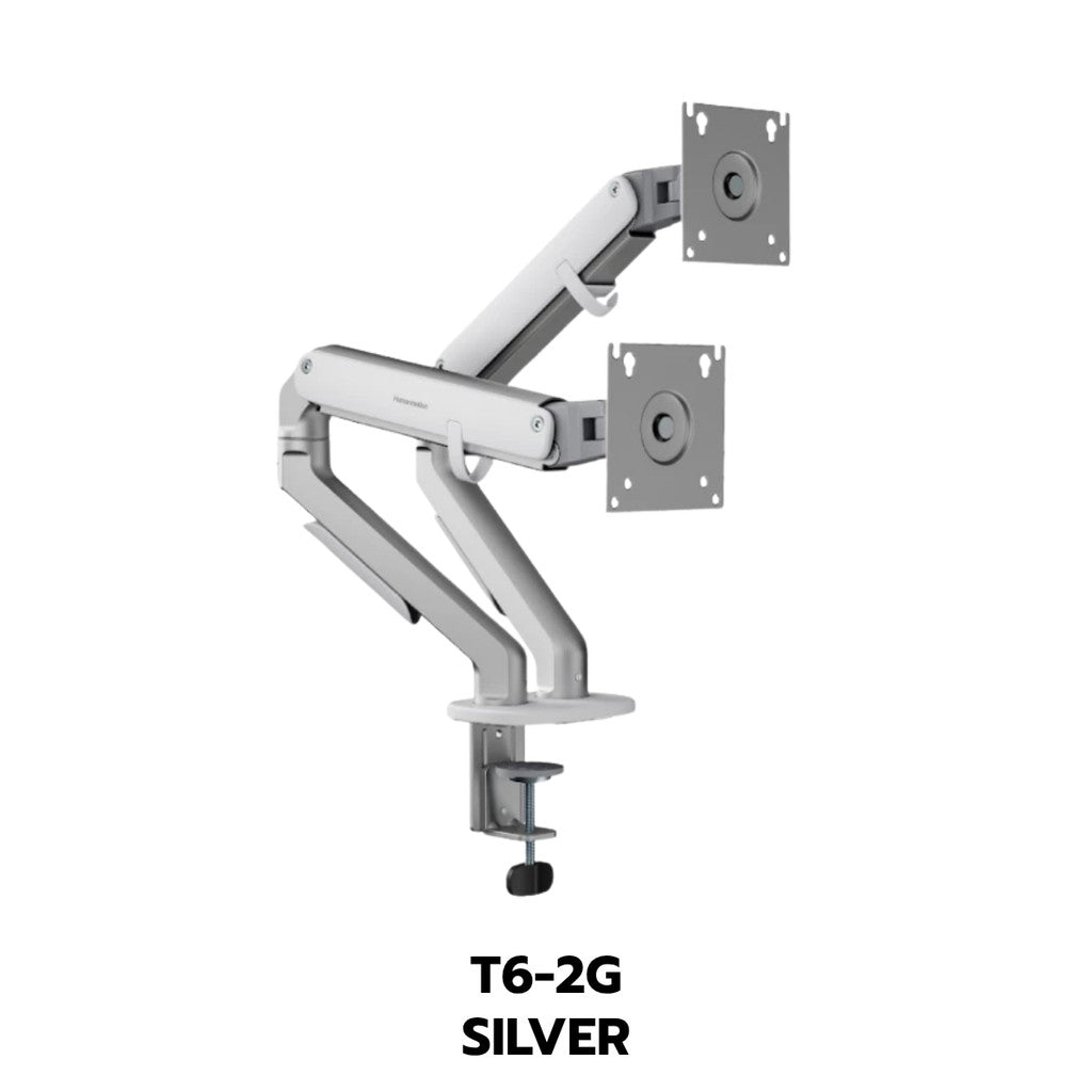 ขาตั้งจอมอนิเตอร์ Humanmotion Monitor Arm T6-1 T6-2 สำหรับจอ 17-32 นิ้ว รับประกัน 3 ปี