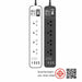 BLL B87 BK ปลั๊กไฟราง 3 หัว รางปลั๊กไฟ 4 ช่องเสียบ 1 สวิตซ์ 3 ช่อง USB และ 1 ช่อง Type C