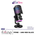 ไมค์คอนเดนเซอร์ USB MICROPHONE: FIFINE - AM6 RGB  (Black , White , Pink)