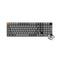 Keychron K17 Max QMK Wireless Custom Mechanical Keyboard คีย์บอร์ด Black/Retro (Red/Brown/Banana Switch)