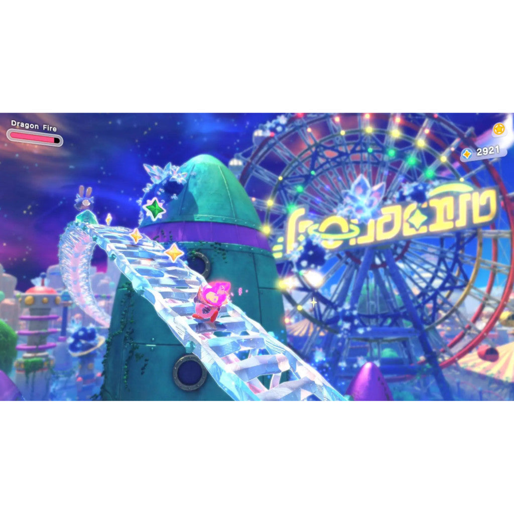 Nintendo Switch 2 : Kirby and the Forgotten Land + Star-Crossed World แผ่นเกมมือหนึ่ง