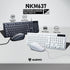 NUBWO NKM-637 KEYBOARD & MOUSE COMBO SET แบบมีสาย ปุ่มกลม รับประกัน 1 ปี