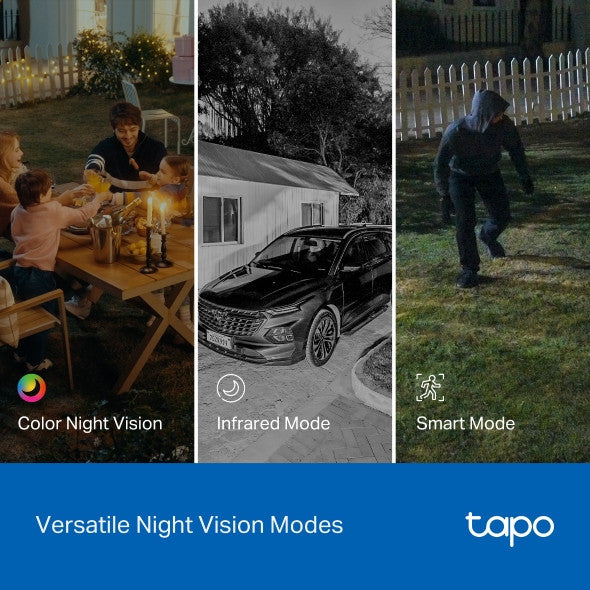 Tapo C246D 6MP Indoor/Outdoor Dual Lens Pan/Tilt Security Camera