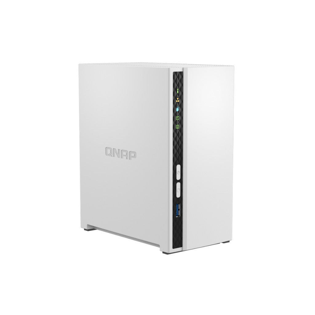 QNAP NAS (อุปกรณ์จัดเก็บข้อมูลบนเครือข่าย) TS-233 2 BAY ARM 4-core Cortex-A55 RAM 2 GB WARRANTY 2 Y.