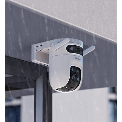 EZVIZ C9c Dual 2K+2k กล้องวงจรปิดภายนอกไร้สาย 2 เลนส์ คมชัดสูง ภาพสีกลางคืน มี AI ตรวจจับคน/รถ ประกันศูนย์ไทย