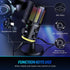 ไมค์คอนเดนเซอร์ USB MICROPHONE: FIFINE - AM6 RGB  (Black , White , Pink)