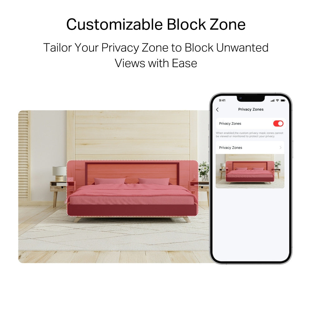 Mercusys MC200 Pan/Tilt Home Security Wi-FiCamera (Tp-Link TAPO) ความละเอียดสูง 2MP FHD