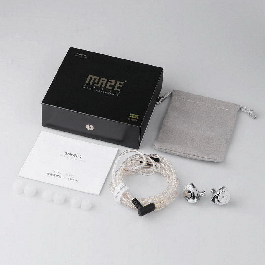 Simgot EW200 หูฟัง Dynamic 1 ไดรเวอร์ บอดี้โลหะ รองรับ Hi-Res รับประกัน 1 ปี
