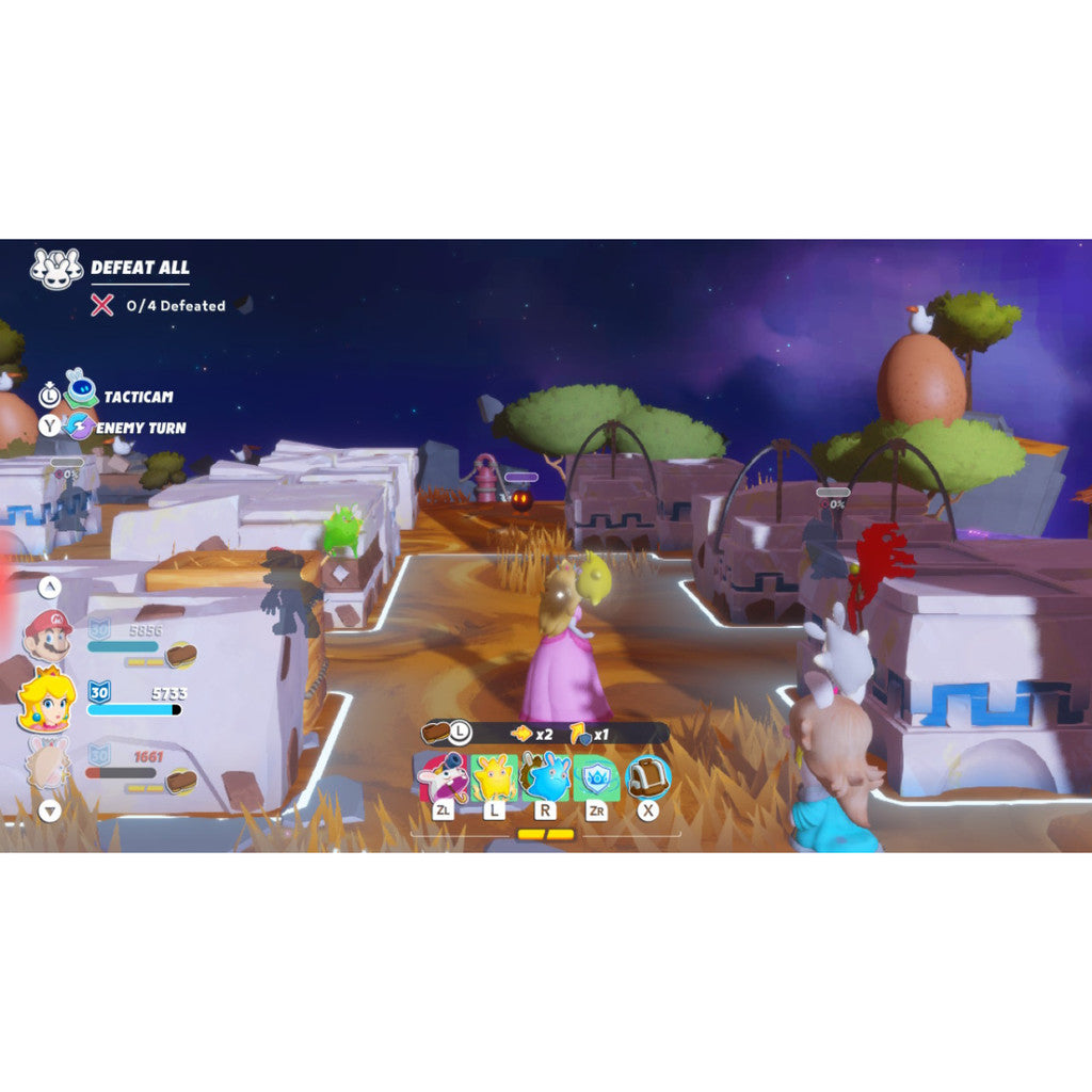 Nintendo Switch Mario Rabbids Sparks Of Hope Gold Edition [R3/ASI] แนวเกม ACTION/ADVENTURE แผ่นเกมมือหนึ่ง