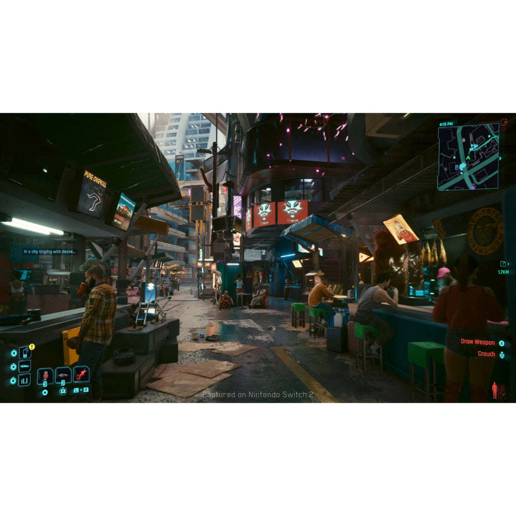 Nintendo Switch 2 CYBERPUNK 2077 ULTIMATE EDITION [ASIA] รองรับภาษาไทย แนวเกม ACTION/RPG แผ่นเกมมือหนึ่ง