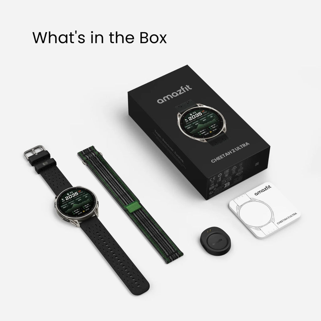 Amazfit สมาร์ทวอทช์ Cheetah 2 Pro | 2 Ultra นาฬิกาออกกำลังกายอัจฉริยะ GPS รับประกัน 1 ปี