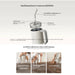 XIAOMI STRAW MUG แก้วเก็บความเย็น พร้อมหลอดดูด เก็บอุณหภูมินานถึง 6 ชั่วโมง ขนาด 1 ลิตร รับประกัน 1 ปี