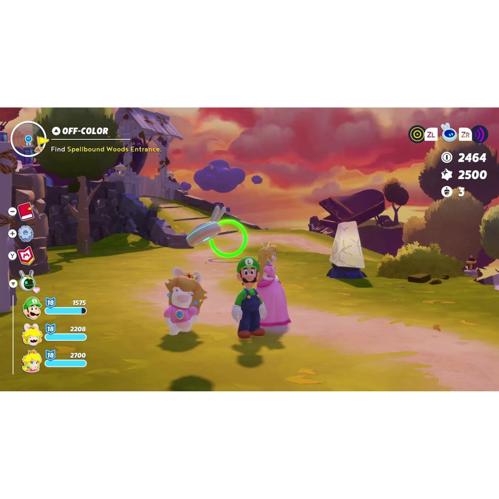 Nintendo Switch Mario Rabbids Sparks Of Hope Gold Edition [R3/ASI] แนวเกม ACTION/ADVENTURE แผ่นเกมมือหนึ่ง