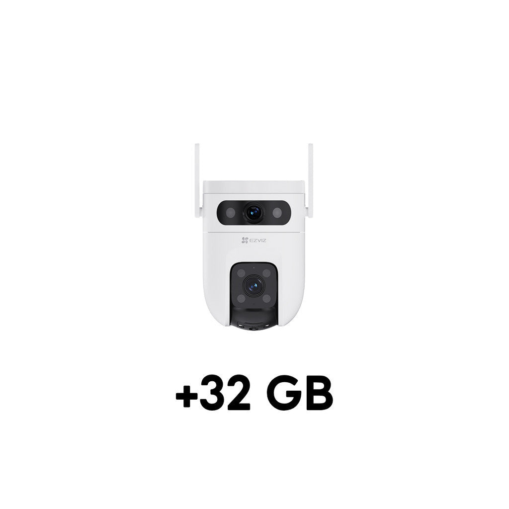 EZVIZ C9c Dual 2K+2k กล้องวงจรปิดภายนอกไร้สาย 2 เลนส์ คมชัดสูง ภาพสีกลางคืน มี AI ตรวจจับคน/รถ ประกันศูนย์ไทย