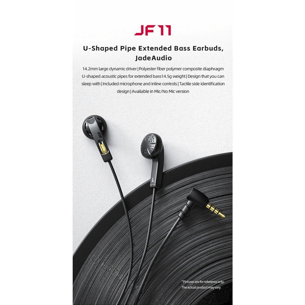 หูฟังอินเอียร์ FiiO JadeAudio JF11 ไดรเวอร์ไดนามิก 14.2 มม. รับประกัน 1 ปี