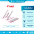 OKER C-12 PINK CREATIVE LAPTOP STAND COOLING PAD ขาตั้งแล็ปท็อปแบบพกพา
