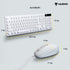 NUBWO NKM-637 KEYBOARD & MOUSE COMBO SET แบบมีสาย ปุ่มกลม รับประกัน 1 ปี