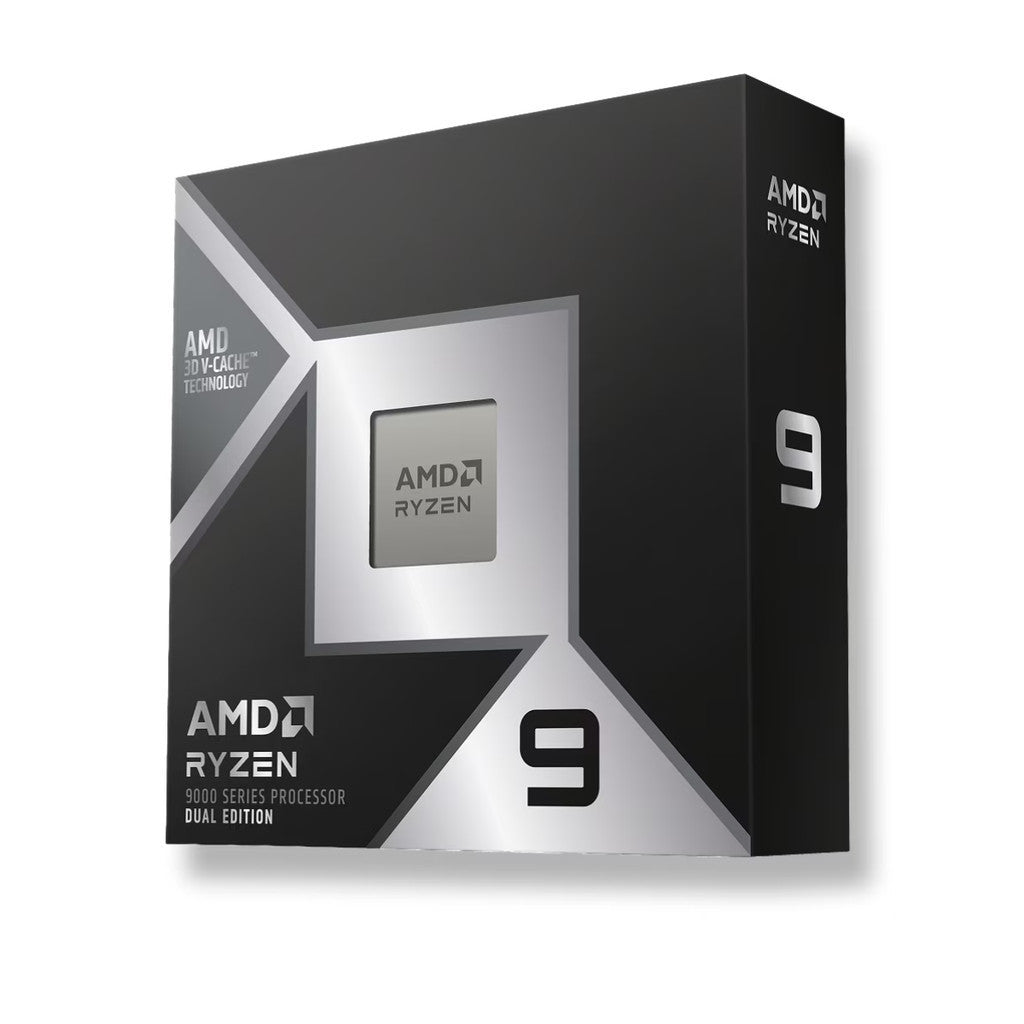 CPU ซีพียู AMD RYZEN 9 9950X3D / 9950X3D2 Dual Edition 16CORES/32THREADS รับประกัน 3 ปี