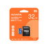 ADATA MicroSDHC (ไมโครเอสดี) Premier 32GB UHS-I CLASS10 (AUSDH32GUICL10A1-RA1) LIFETIME WARRANTY
