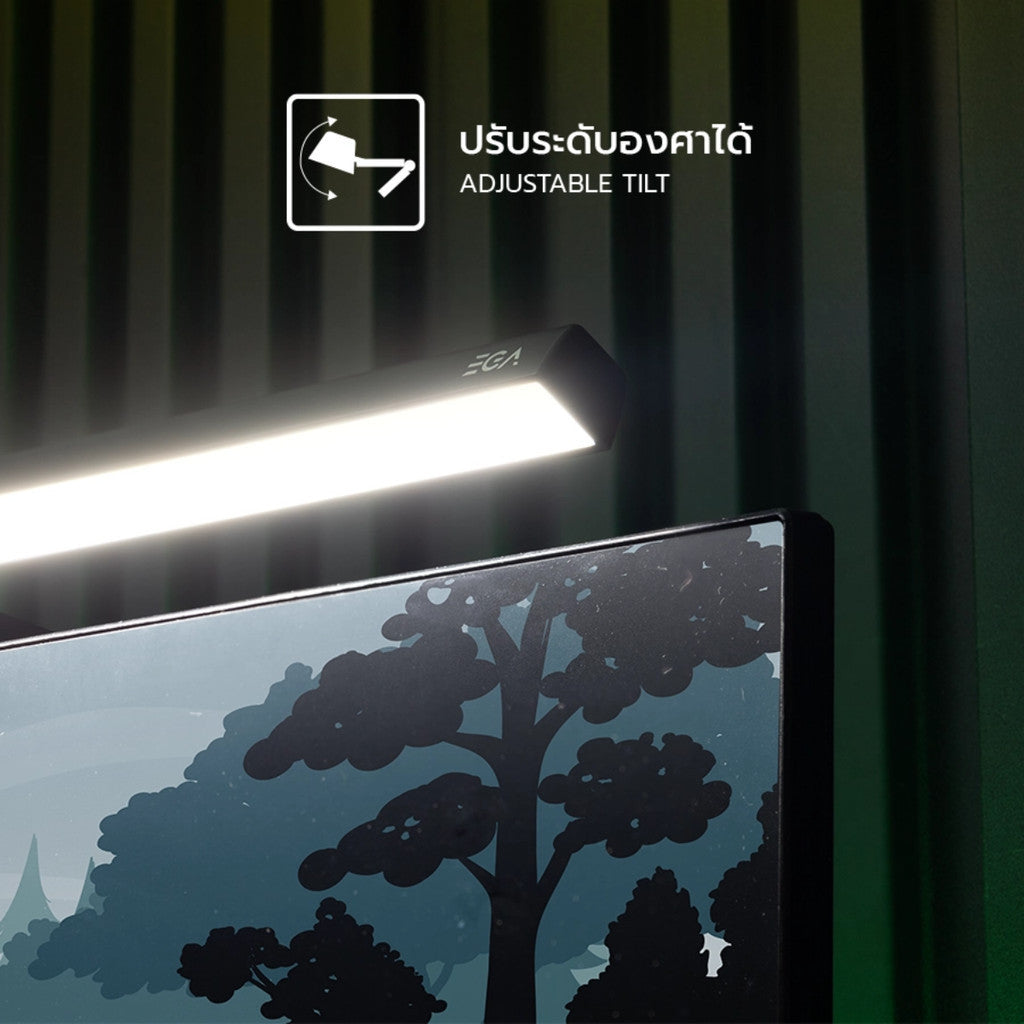 EGA TYPE ML2 MONITOR LIGHT BAR  ไฟแขวนหน้าจอ เพิ่มแสงสว่าง ปรับโทนสี สินค้ารับประกัน 1 ปี