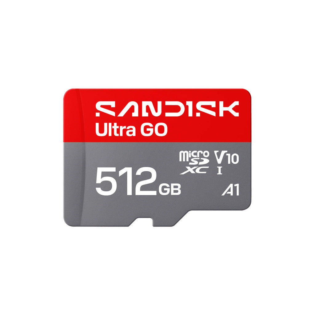 SANDISK MICRO SD (ไมโครเอสดีการ์ด) ULTRA GO 512GB UHS-I (SDSQUGN-512G-GN6MN) WARRANTY 10 YEARS