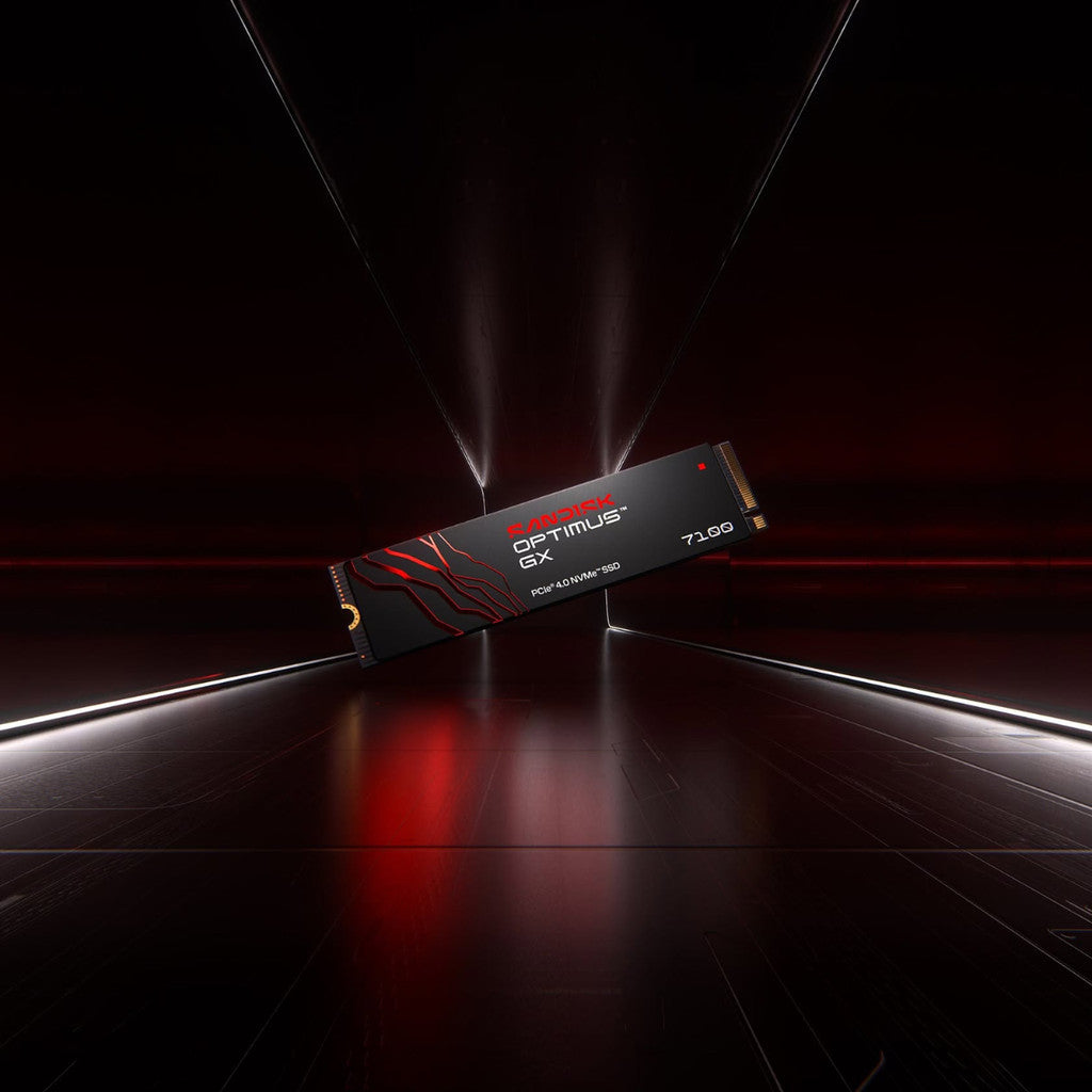 SANDISK SSD (เอสเอสดี) OPTIMUS GX 7100 1TB PCIe 4.0 x4 (SDSP71100TAN-000E0) W. 5 Y.